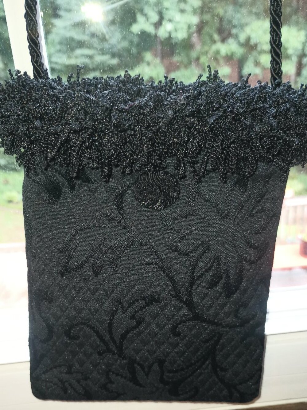 Black cocktail bag